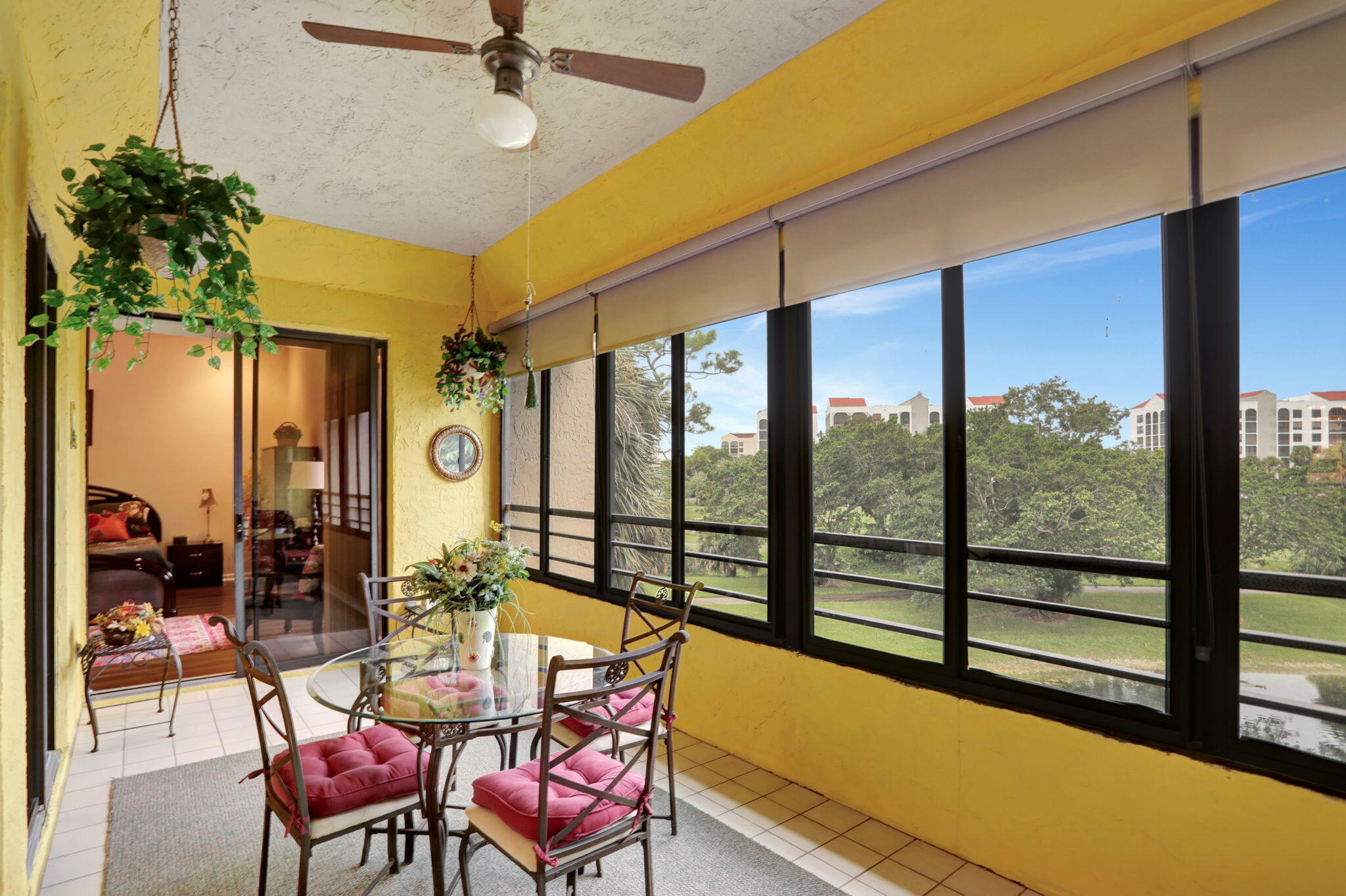 7472 La Paz Boulevard, Unit 302 Boca Raton, FL 33433 - Photo 18 of 36 Patio glassed in