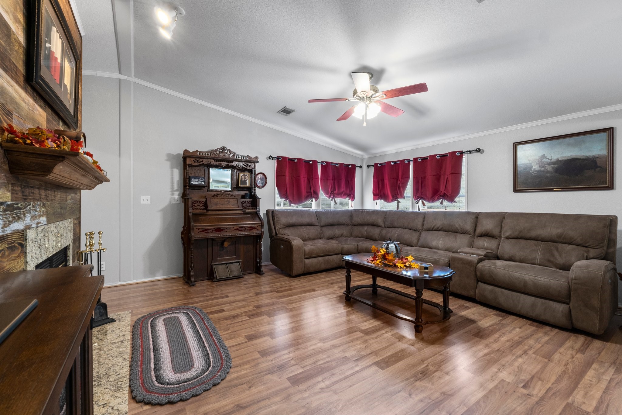 7105 Mt Zion Road New Waverly, TX 77358 - Photo 23 of 42 Another comfortable living space with plenty of room for the whole family!