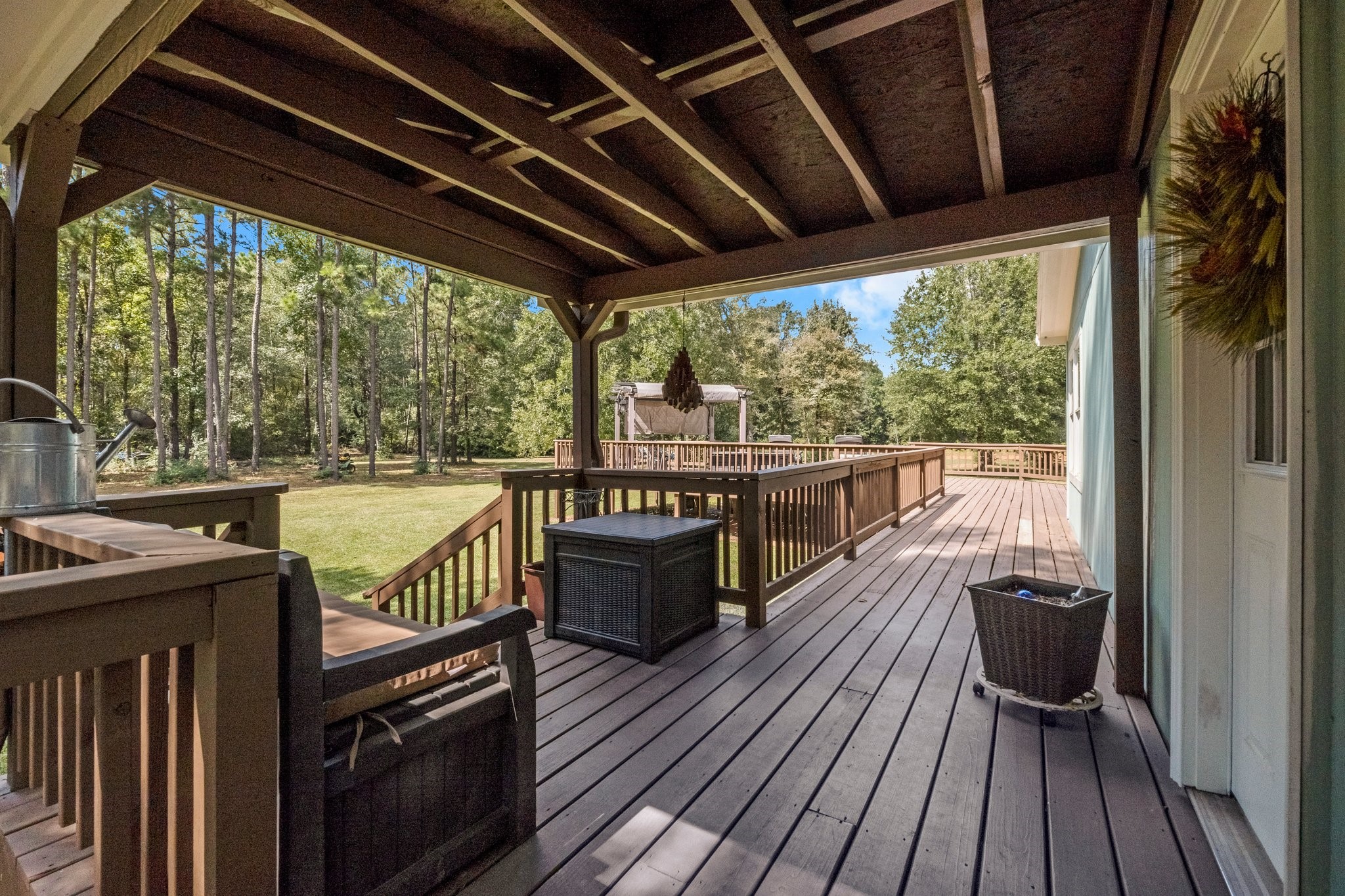 7105 Mt Zion Road New Waverly, TX 77358 - Photo 35 of 42 Side covered porch