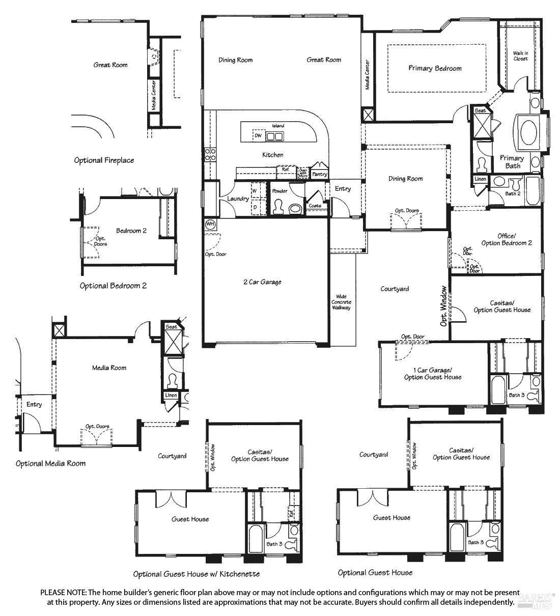 377 Shadow Creek Drive Rio Vista, CA 94571 - Photo 77 of 77 floor plan - "The Calistoga"