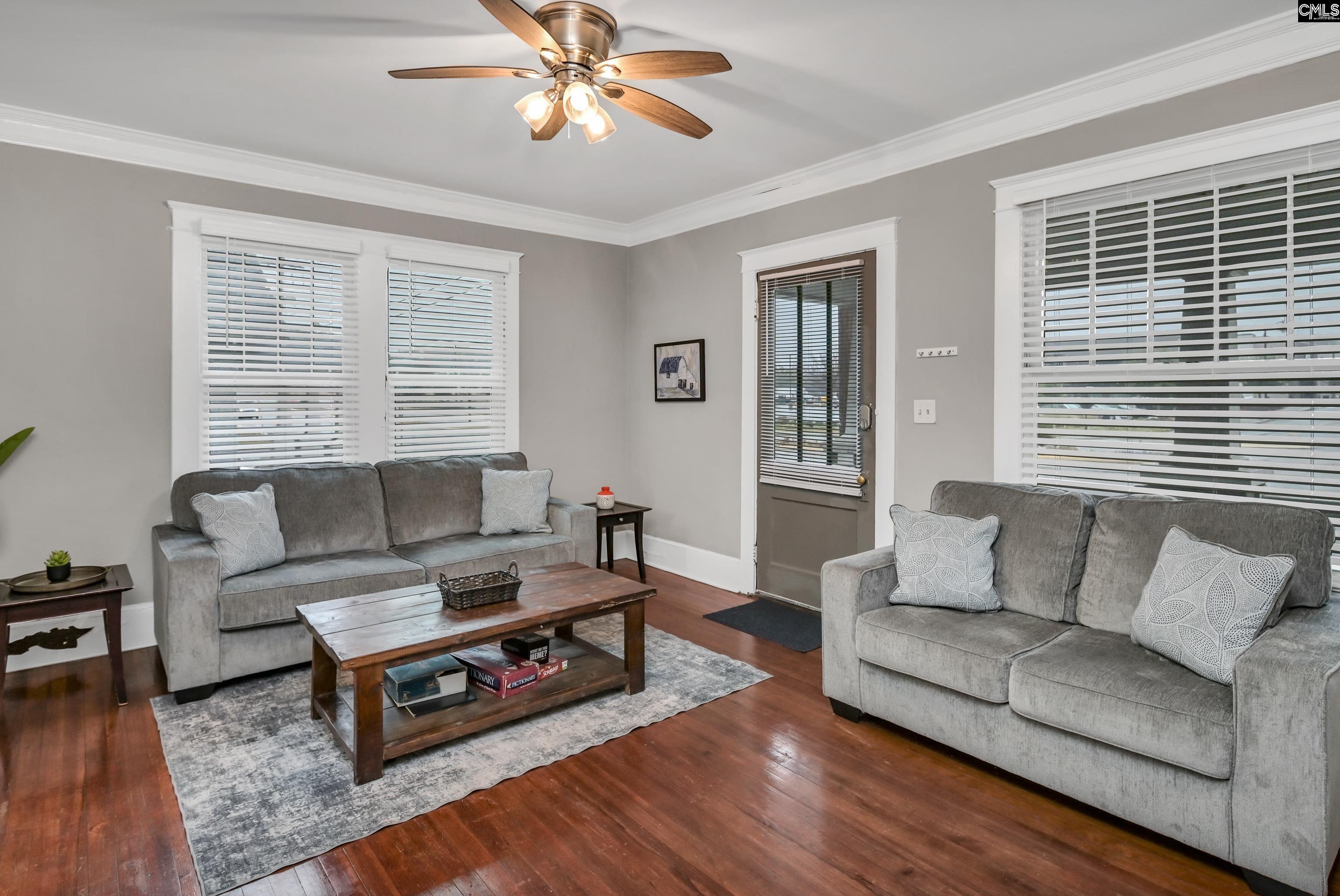2227 Bull Street Columbia, SC 29201 - Photo 6 of 38 a living room with furniture and a large window