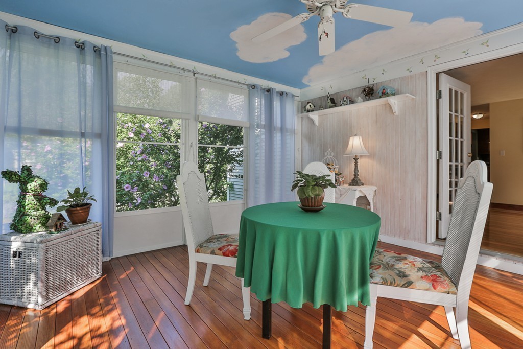 14 Belmont Road Billerica, MA 01821 - Photo 22 of 30 a view of a dining room with furniture window and wooden floor