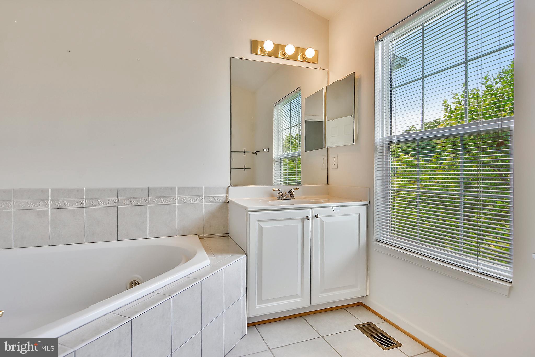 11357 King George Drive, Unit 10 Wheaton, MD 20902 - Photo 26 of 30 a bathroom with a tub sink and mirror