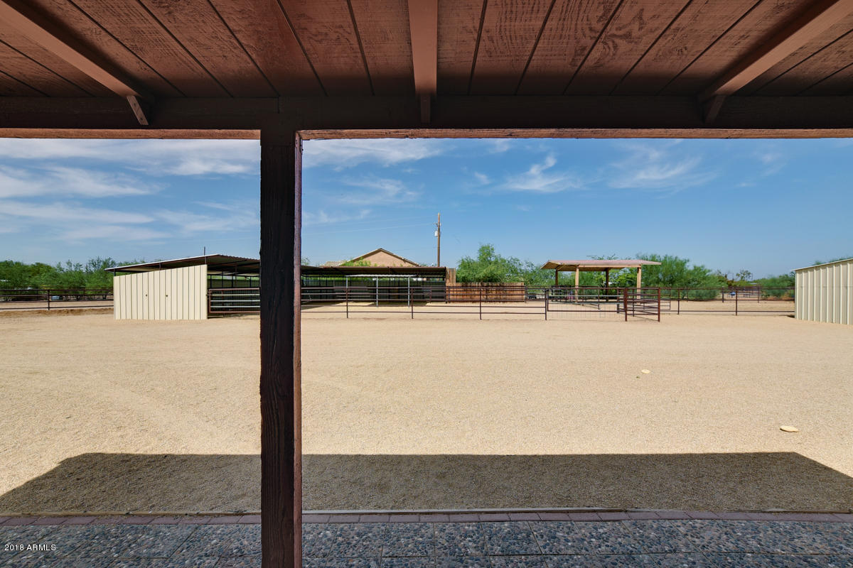 1002 East Maddock Road Phoenix, AZ 85086 - Photo 34 of 49 Rear patio looking over horse setup