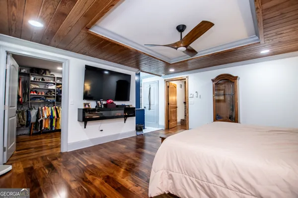 a view of a storage room with a lot of stuff