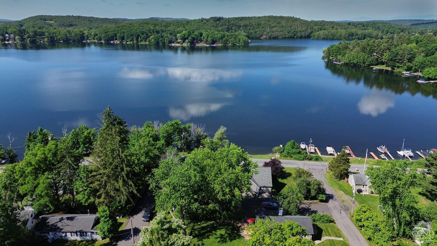 7 Pheasant Road Craryville, NY 12521 - Photo 5 of 26 an aerial view of a house with a lake view