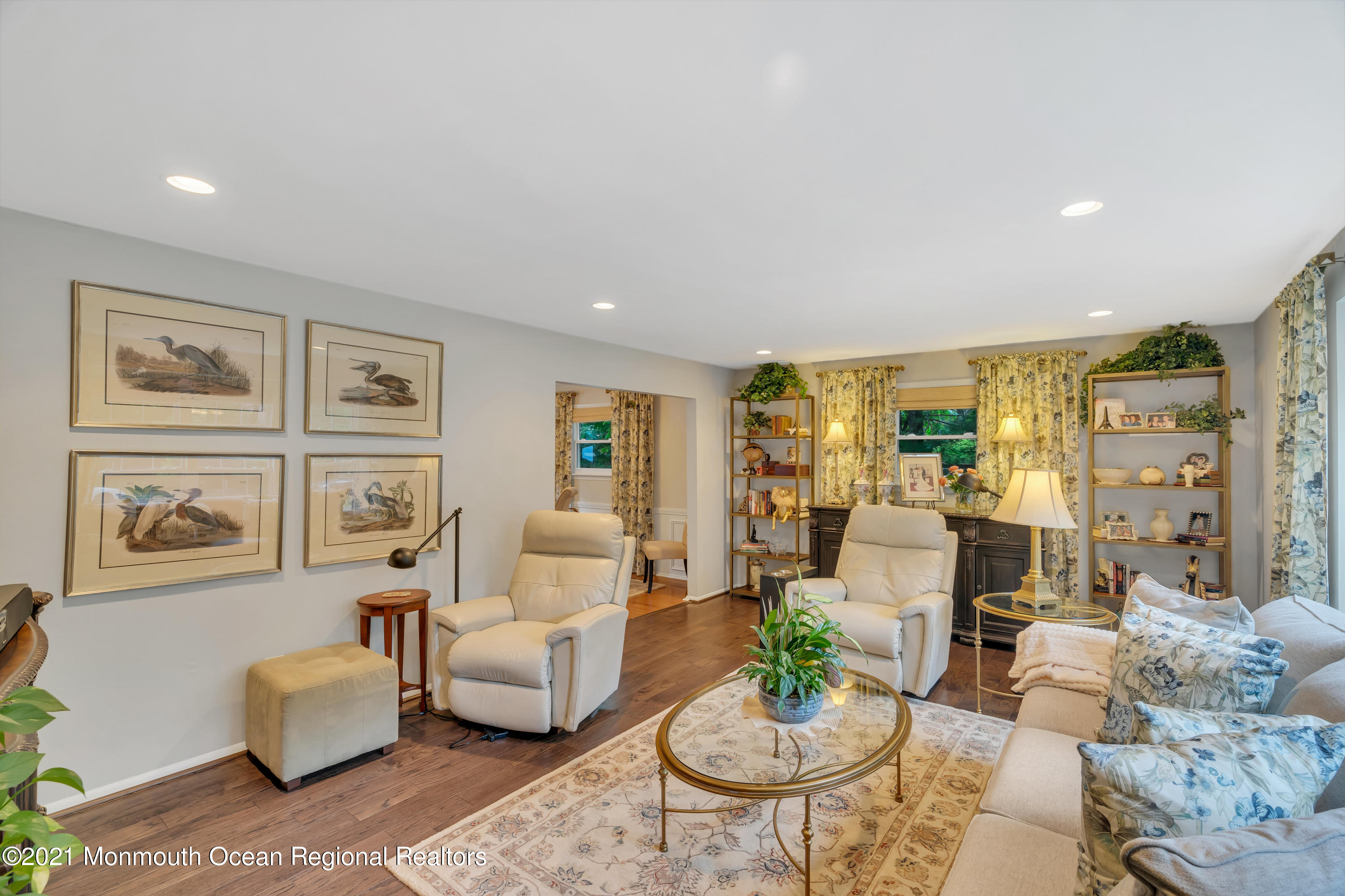 8 Partree Road Jackson, NJ 08527 - Photo 18 of 35 a living room with furniture potted plant and kitchen view