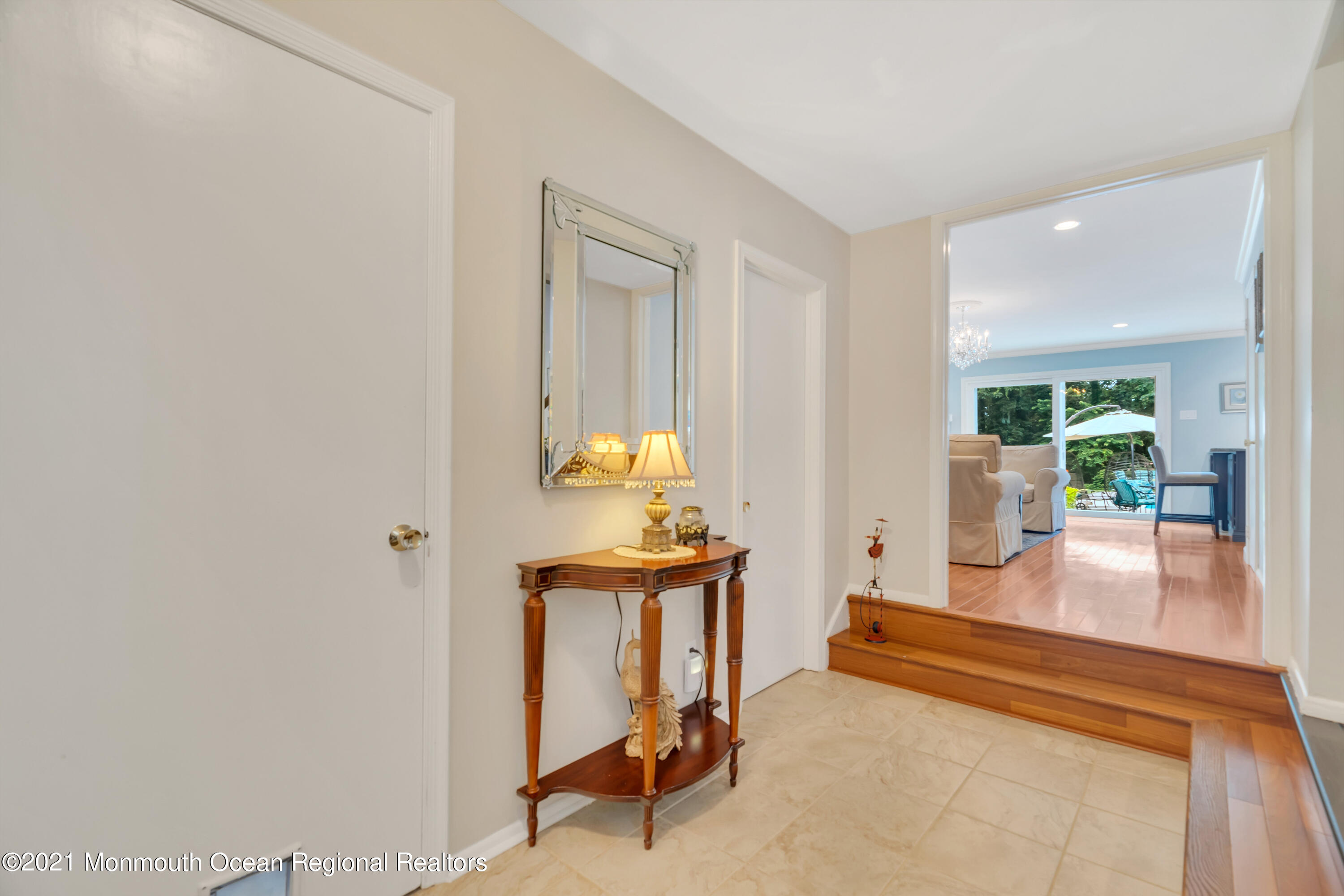 8 Partree Road Jackson, NJ 08527 - Photo 8 of 35 a view of a room with gym equipment and floor to ceiling window