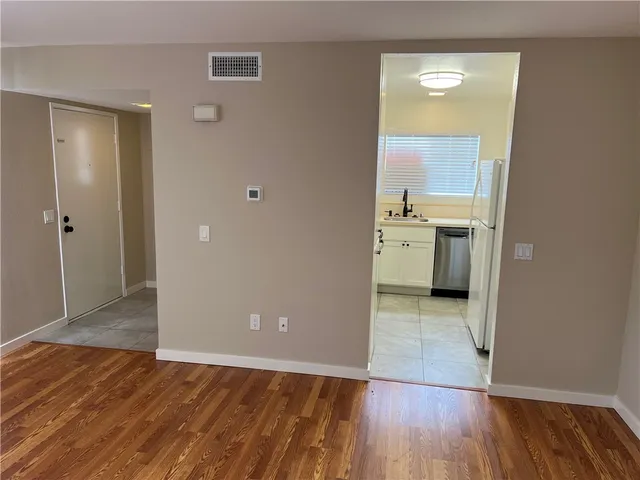 wooden floor in an empty room