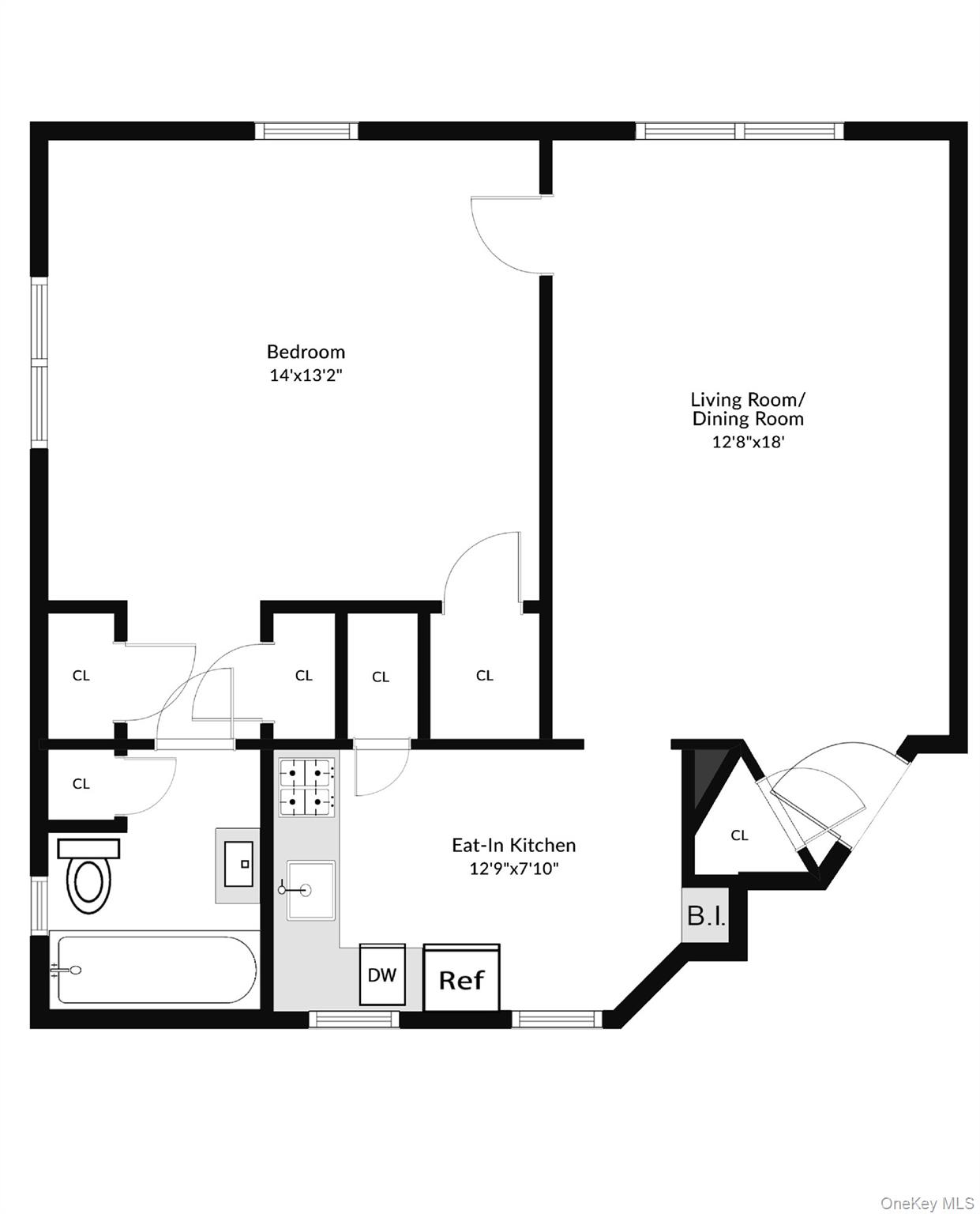 64 Kensington Road, Unit 1A Bronxville, NY 10708 - Photo 17 of 17 Floor Plan