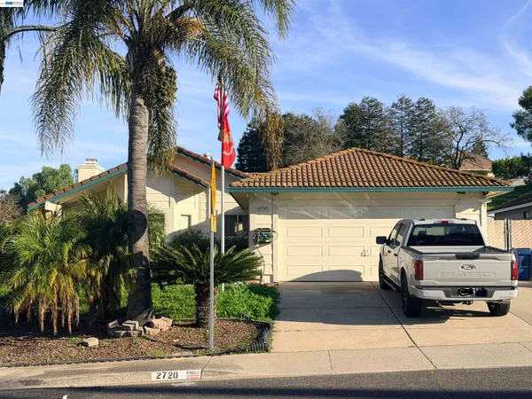 a view of a house with a patio