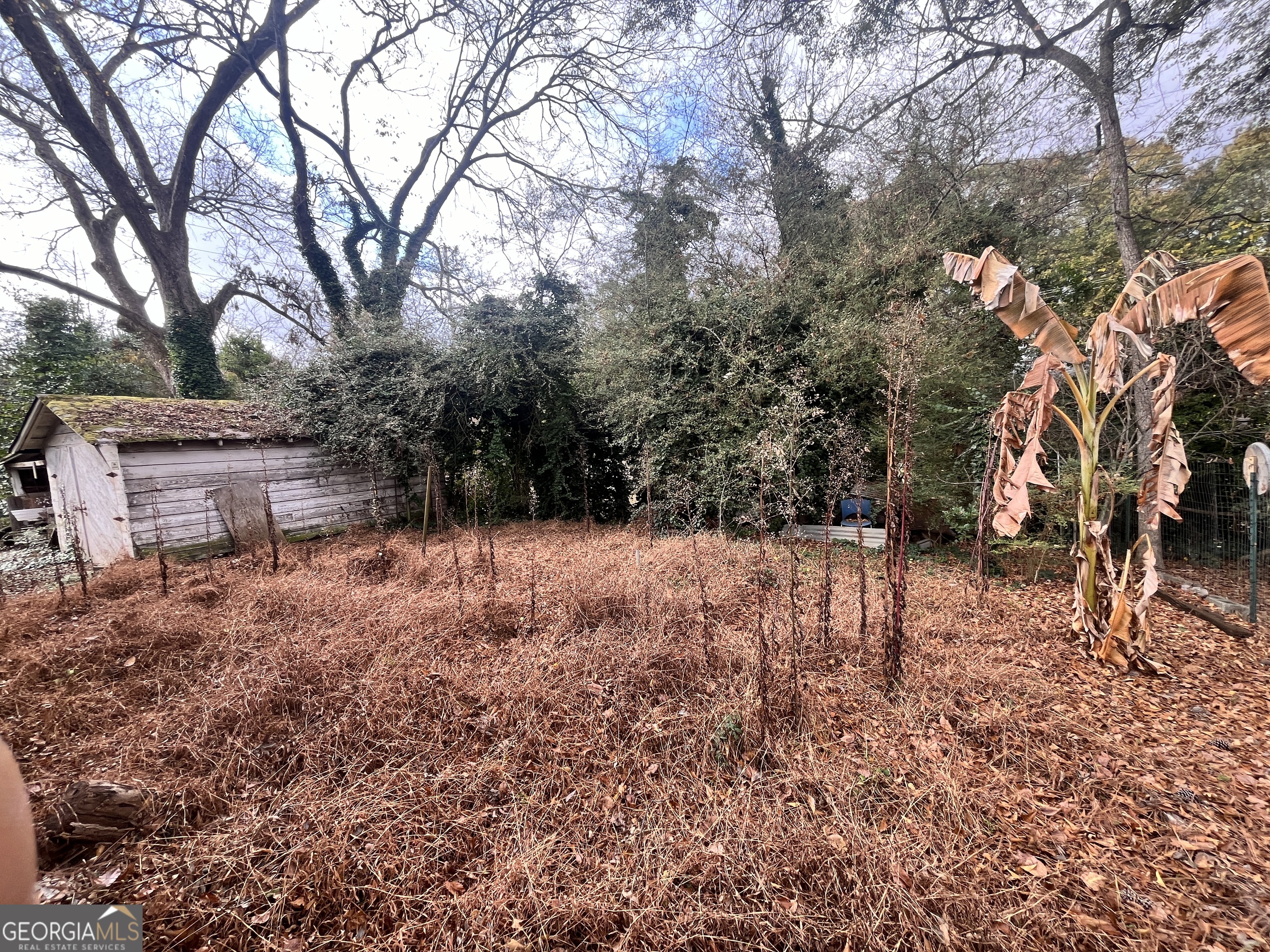 730 Glass Street Northwest Atlanta, GA 30318 - Photo 28 of 50 a backyard of a house with lots of green space
