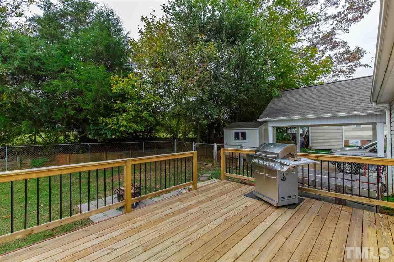709 Ralph Graham Drive Graham, NC 27253 - Photo 25 of 30 Fenced rear yard is perfect for pets and children