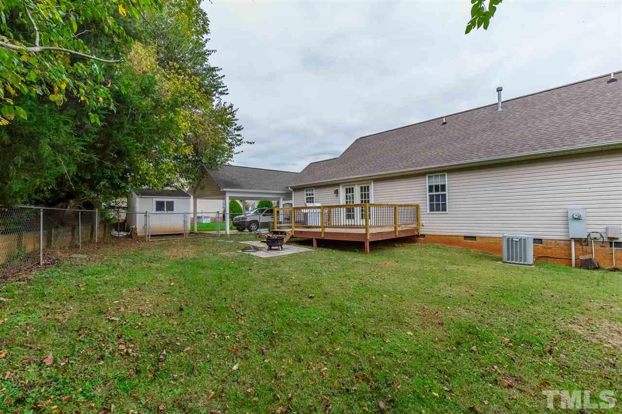 709 Ralph Graham Drive Graham, NC 27253 - Photo 27 of 30 Great view of rear parcel in established neighborhood