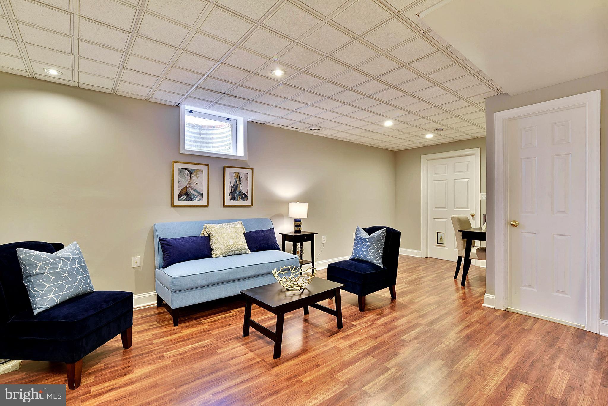 51 West Reed Avenue Alexandria, VA 22305 - Photo 18 of 30 Lower level recreation room