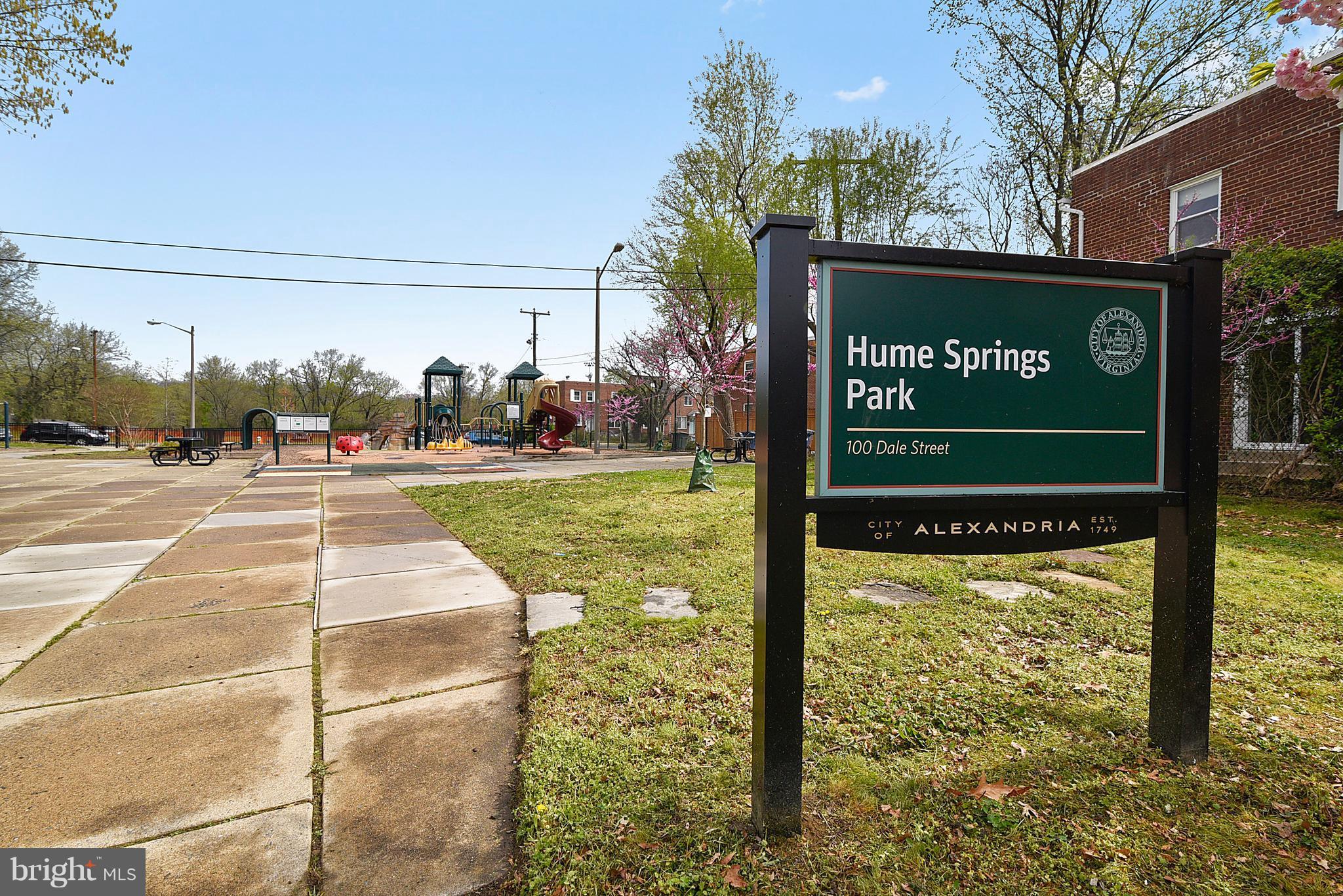 51 West Reed Avenue Alexandria, VA 22305 - Photo 27 of 30 Next to Hume Springs Park