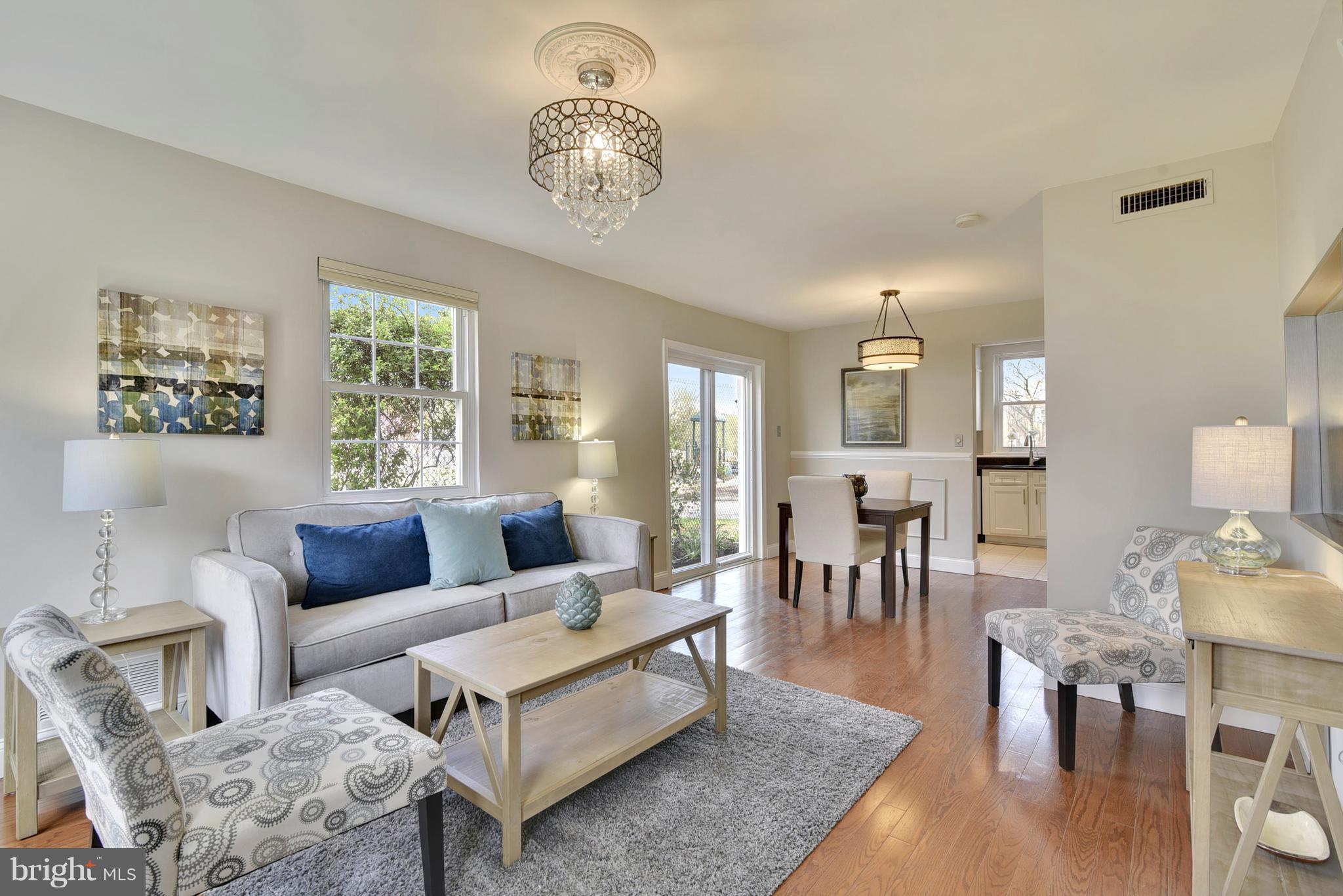 51 West Reed Avenue Alexandria, VA 22305 - Photo 5 of 30 Bright living and dining space