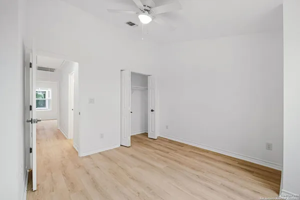 wooden floor in an empty room