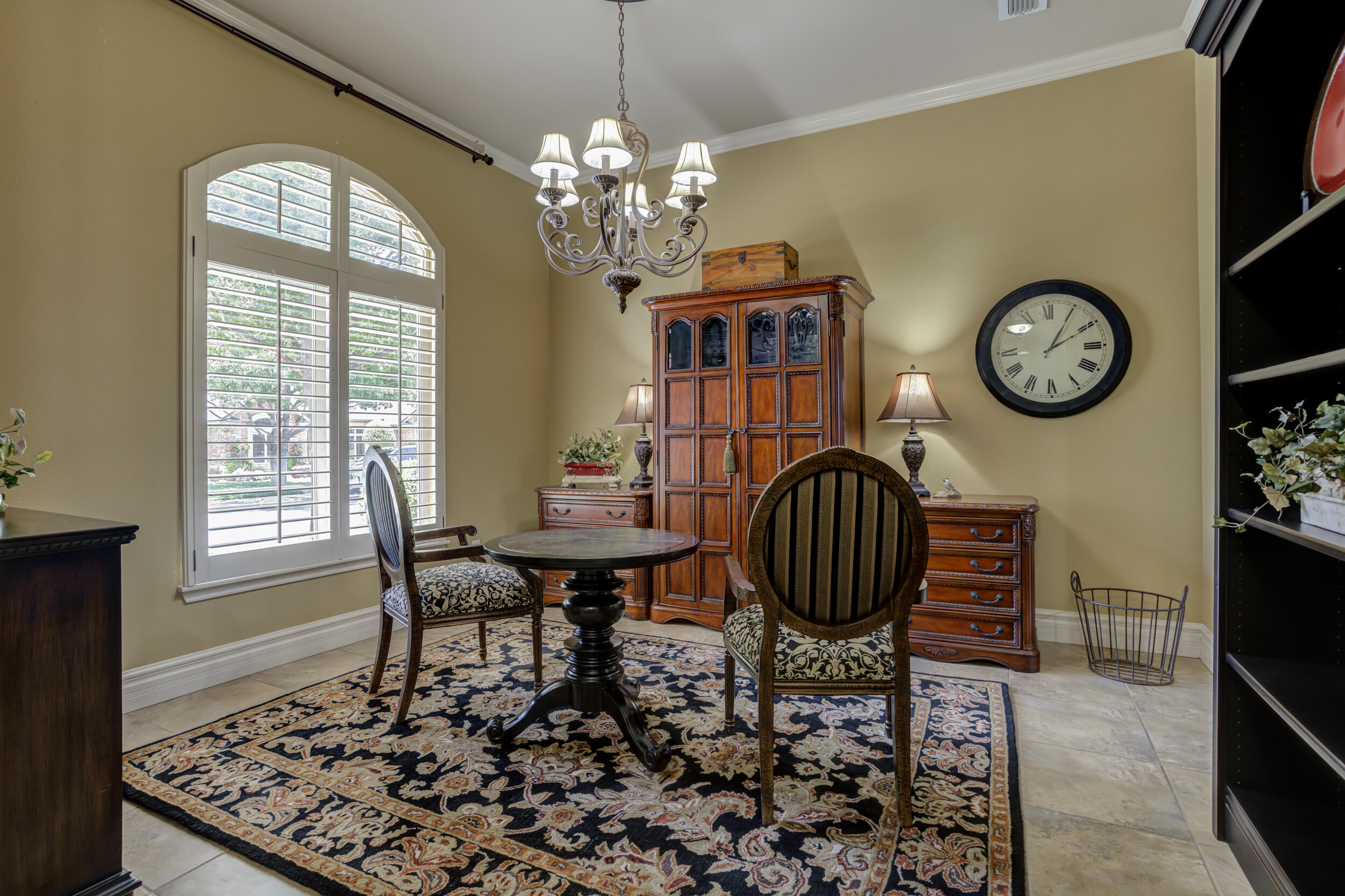 6008 89th Street Lubbock, TX 79424 - Photo 7 of 61 a view of a dining room with furniture window and wooden floor