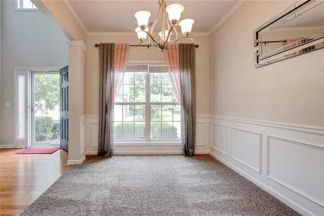 a view of livingroom with window