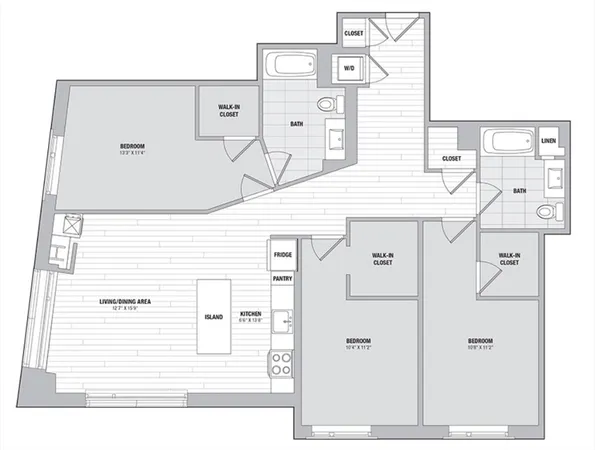$6,545 | 99 Kneeland Street, Unit 1201, Boston, MA 02111