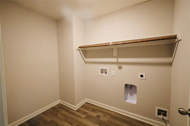 a view of a small space