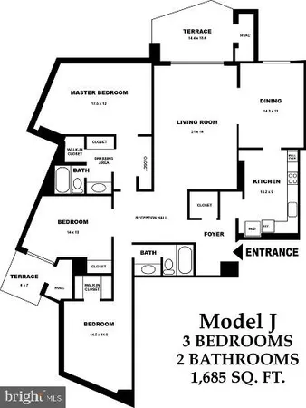 $3,700 | 8370 Greensboro Drive, Unit 126, McLean, VA 22102