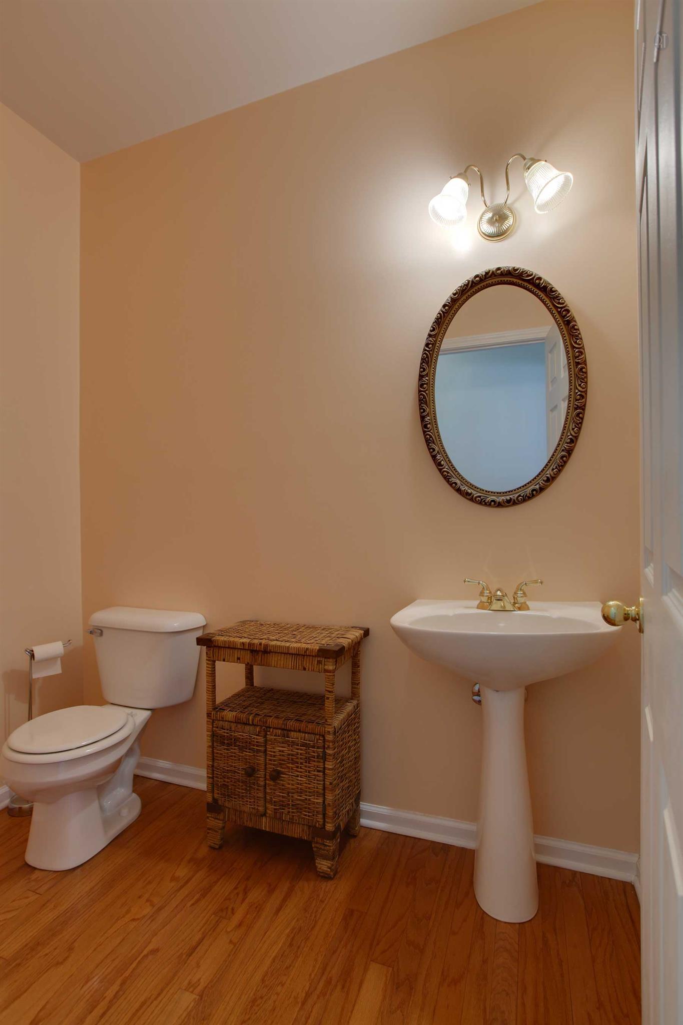 1735 Liberty Pike Franklin, TN 37067 - Photo 7 of 30 a bathroom with a toilet a sink and a mirror