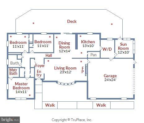 2045 Fridinger Mill Road Westminster, MD 21157 - Photo 28 of 30 Floor Plan Main Level