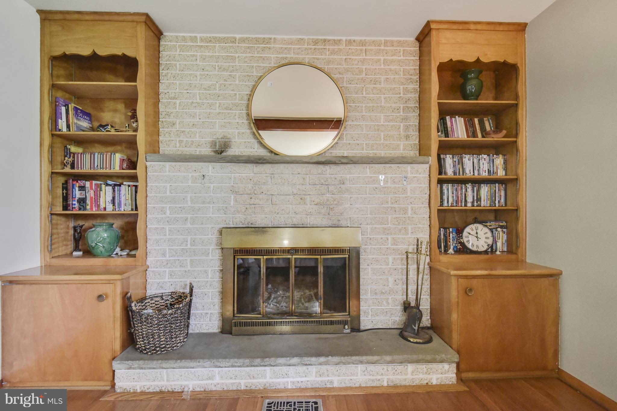 2045 Fridinger Mill Road Westminster, MD 21157 - Photo 6 of 30 Wood burning fireplace & built-in storage