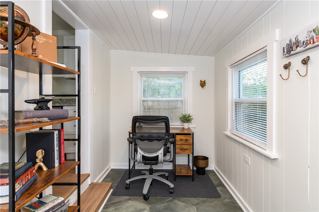 1915 Patterson Road Dayton, OH 45420 - Photo 24 of 48 This dedicated workspace offers a quiet retreat for productivity and focus.