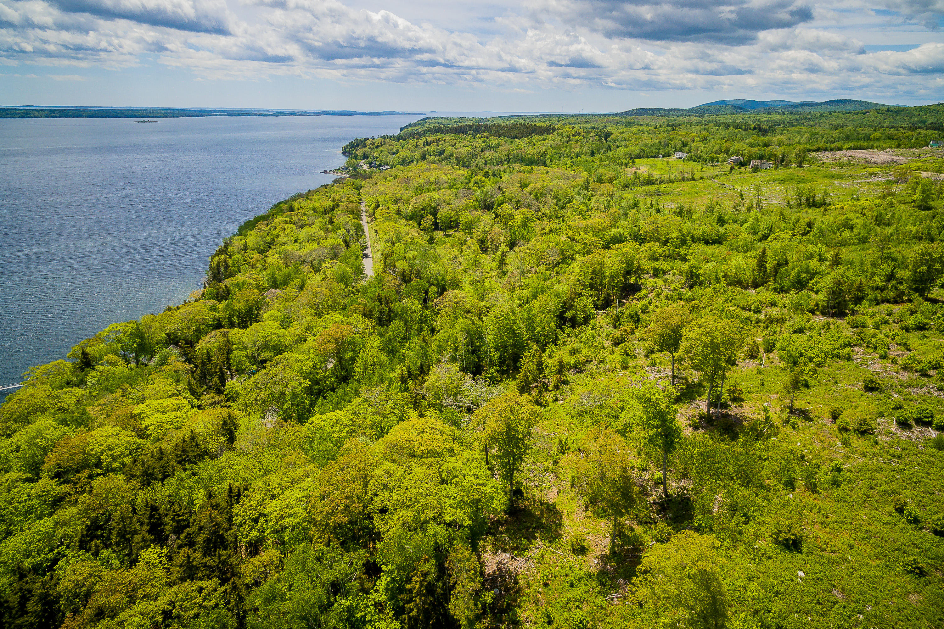 182-158 Upper Bluff Road Northport, ME 04849 - Photo 4 of 8 158-182UpperBluff_38_S_Aerial_print