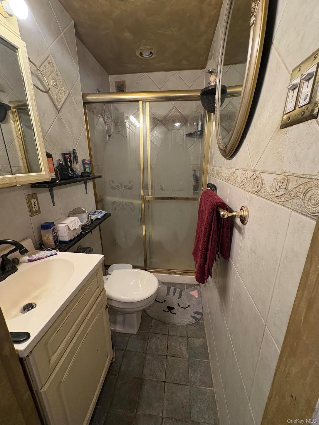 153-25 88th Street, Unit 5L Queens, NY 11414 - Photo 2 of 7 a bathroom with a toilet and a shower