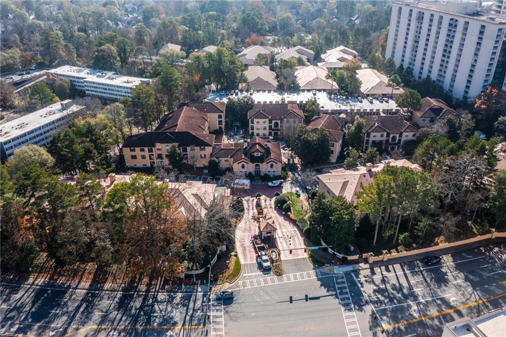 3777 Peachtree Road Northeast, Unit 1529 Atlanta, GA 30319 - Photo 39 of 45 a view of multiple houses with yard