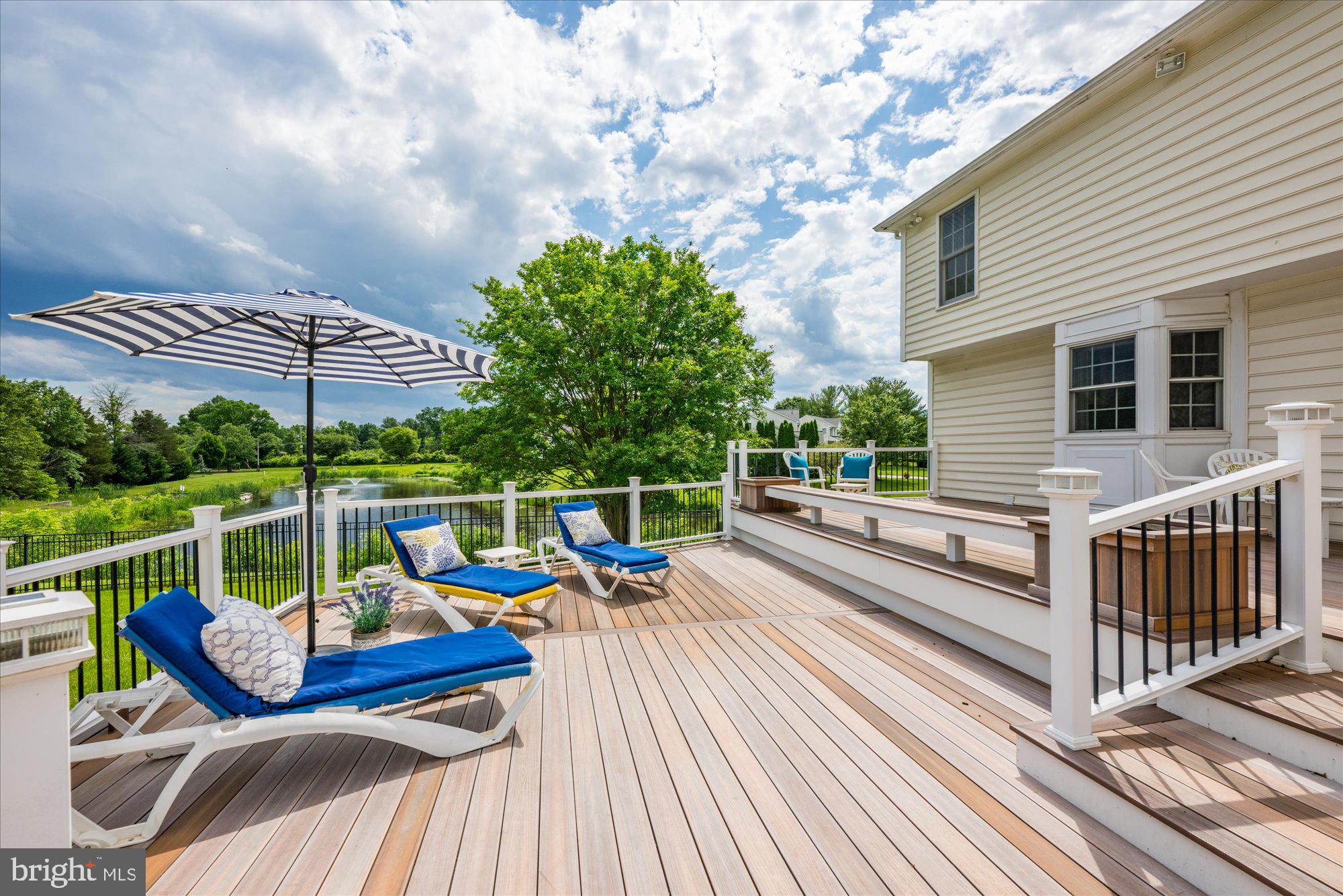 17017 Spates Hill Road Poolesville, MD 20837 - Photo 43 of 59 Deck with stunning views
