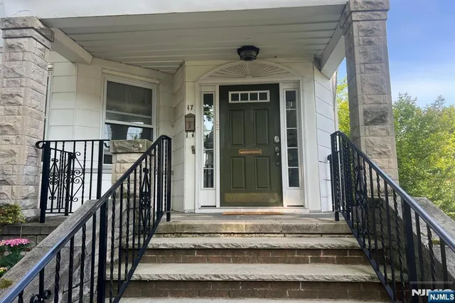 a view of a door of the house