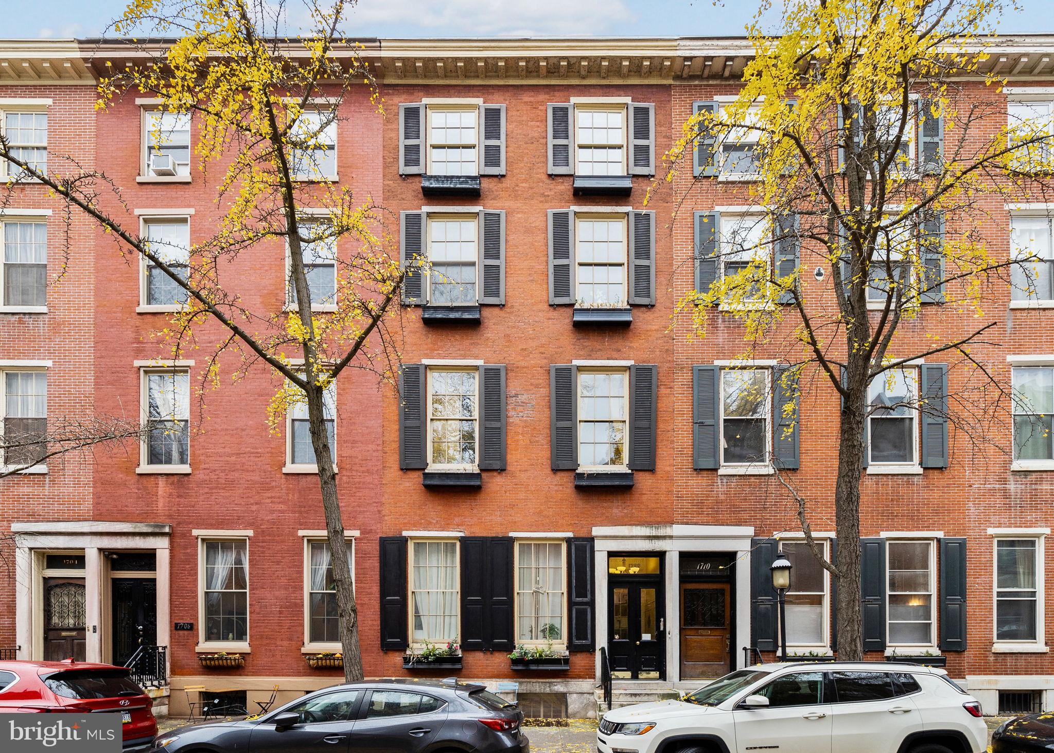 1708 Pine Street, Unit 3F Philadelphia, PA 19103 - Photo 17 of 19 a front view of a multi story building