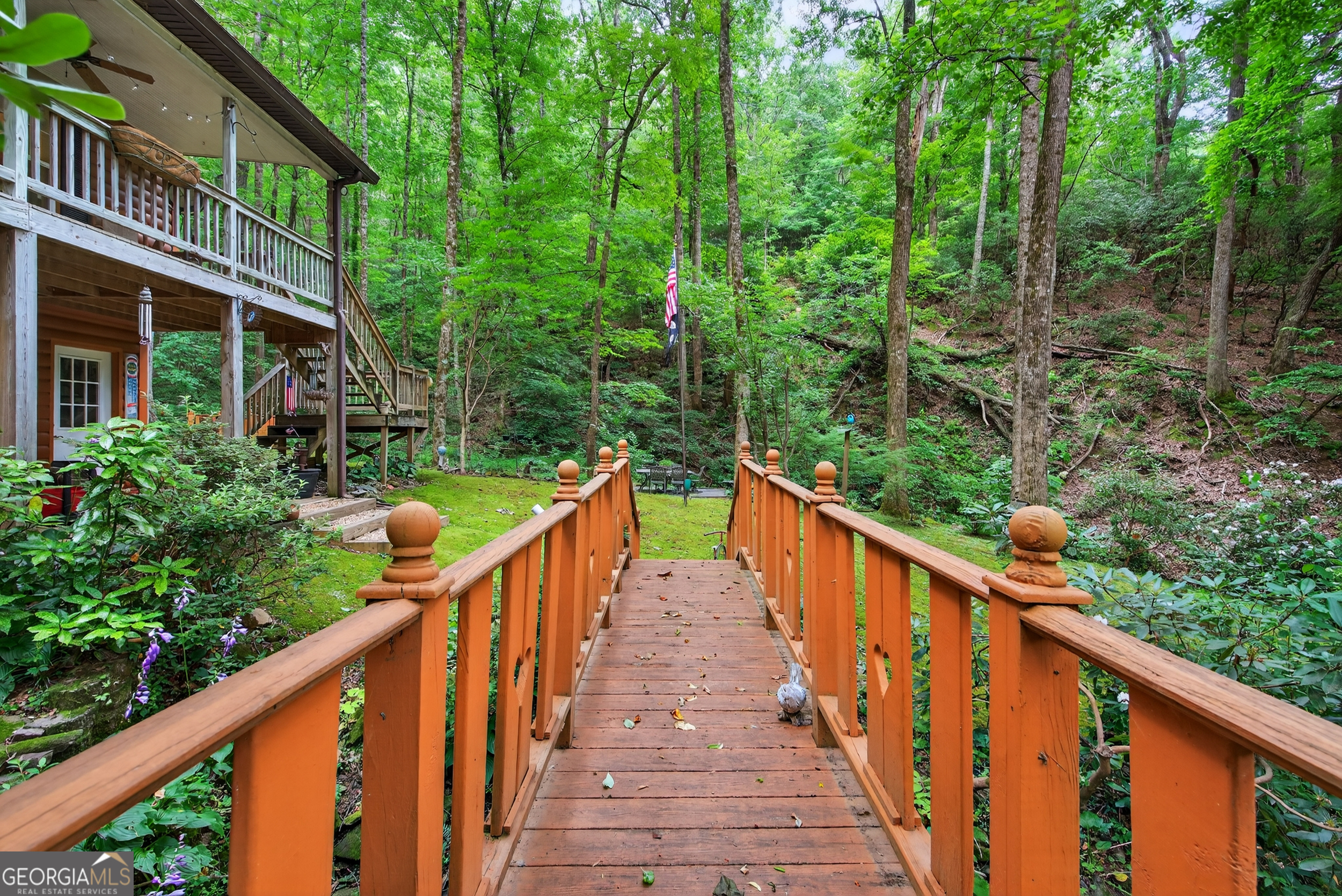 75 Juniper Trail Clayton, GA 30525 - Photo 31 of 38 a view of a house with backyard and trees