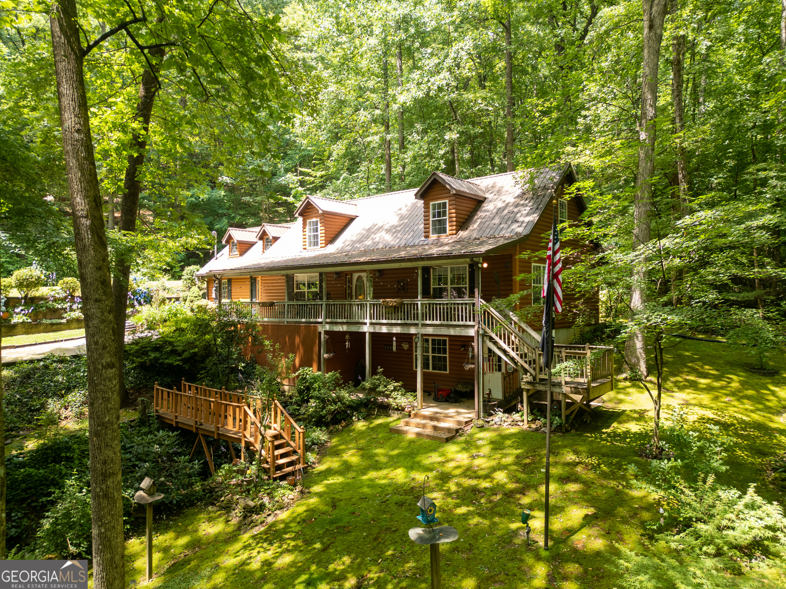 75 Juniper Trail Clayton, GA 30525 - Photo 37 of 38 a front view of a house with a yard
