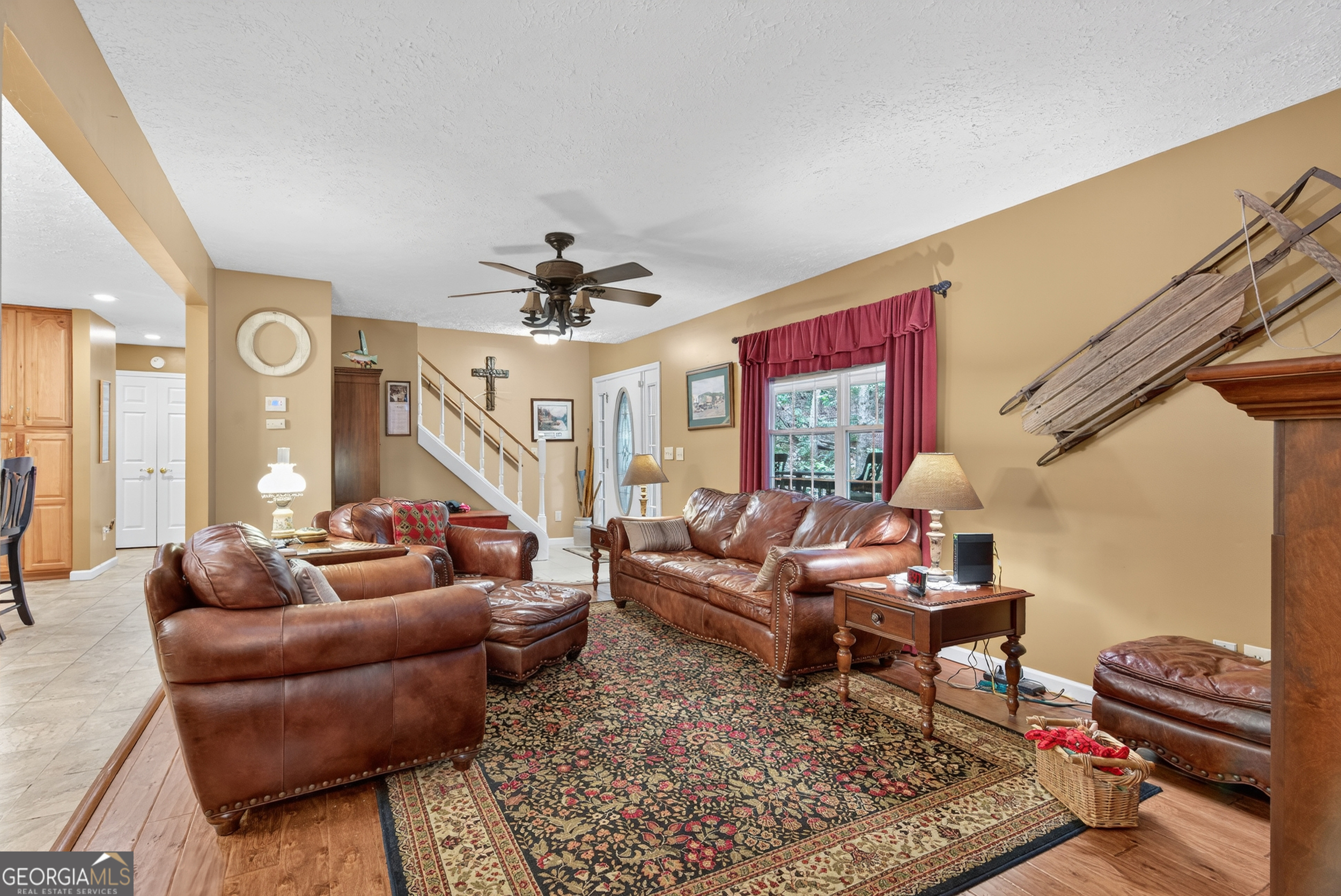 75 Juniper Trail Clayton, GA 30525 - Photo 7 of 38 a living room with furniture and a rug