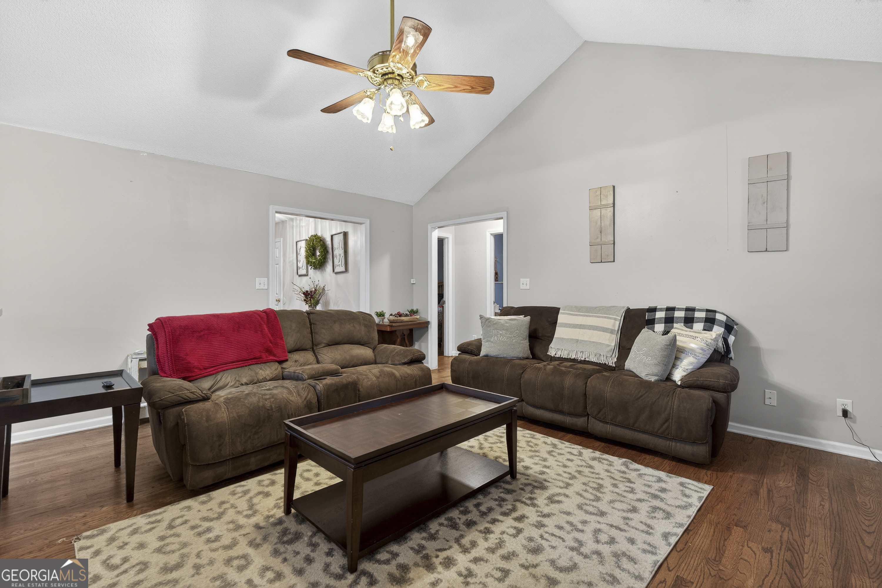 249 Southern Walk Circle Gray, GA 31032 - Photo 13 of 58 a living room with furniture and a wooden floor