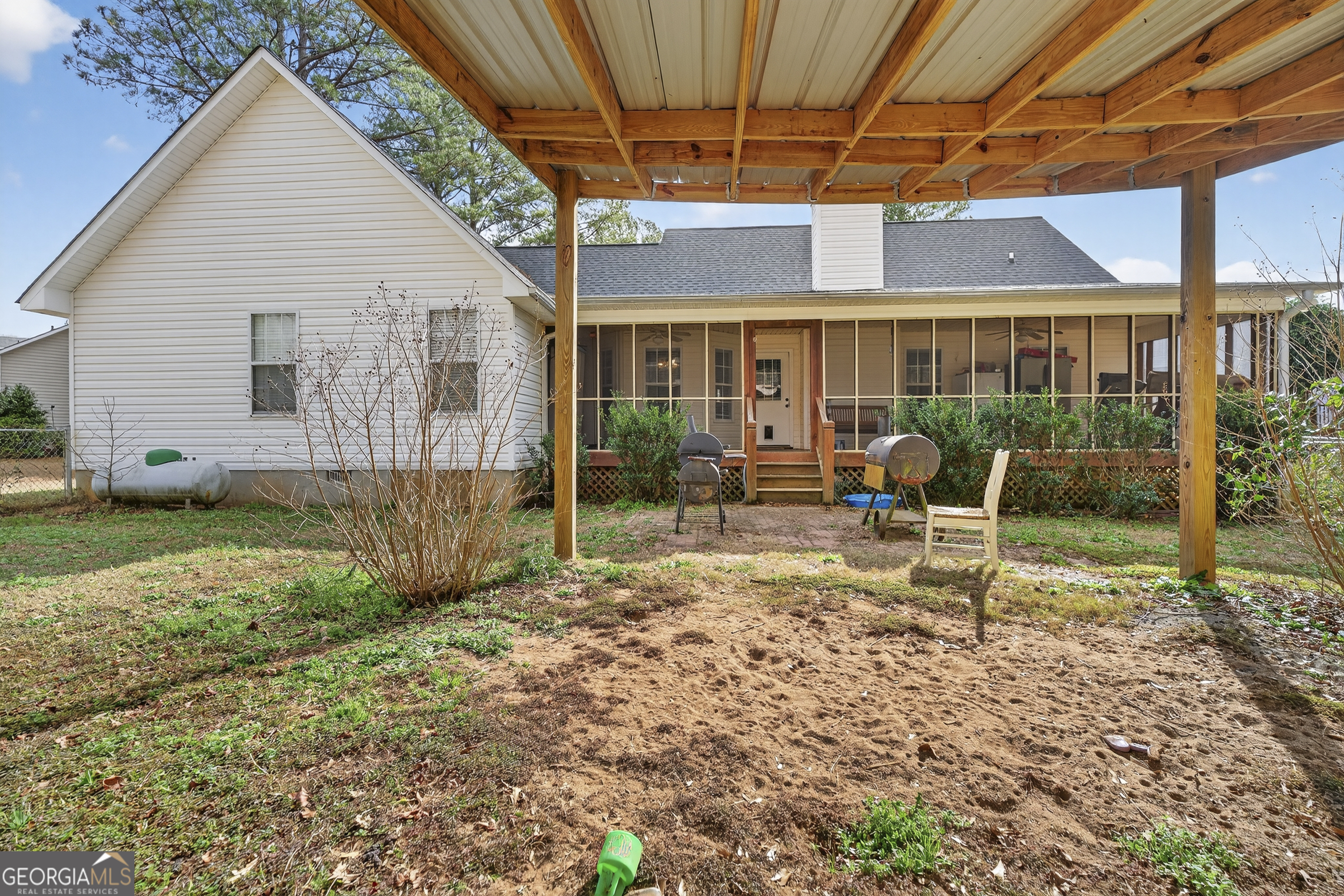 249 Southern Walk Circle Gray, GA 31032 - Photo 53 of 58 a view of a house with backyard and chairs