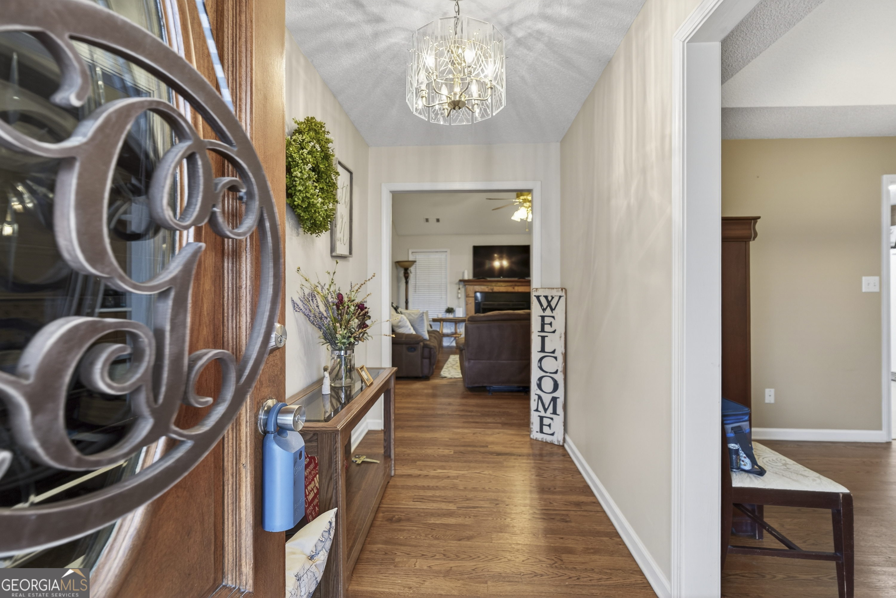 249 Southern Walk Circle Gray, GA 31032 - Photo 7 of 58 a view of a hallway with washer and dryer