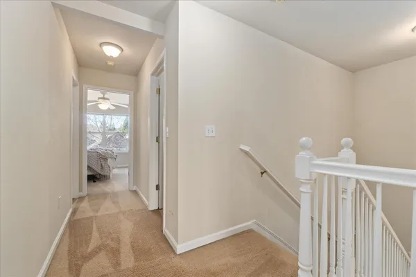 a view of entryway with white walls