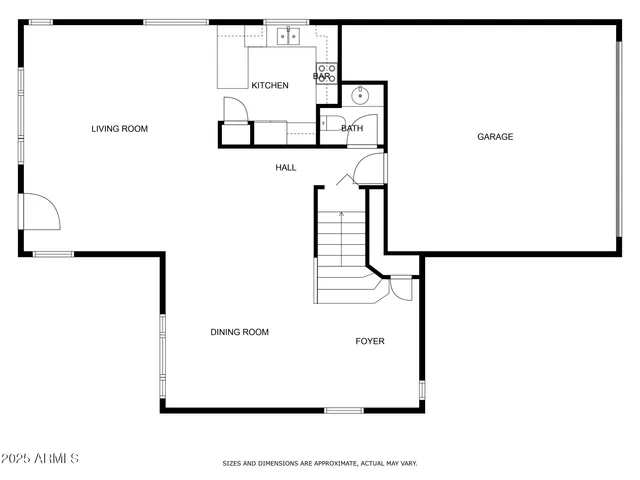 a front view of house with yard and car parked