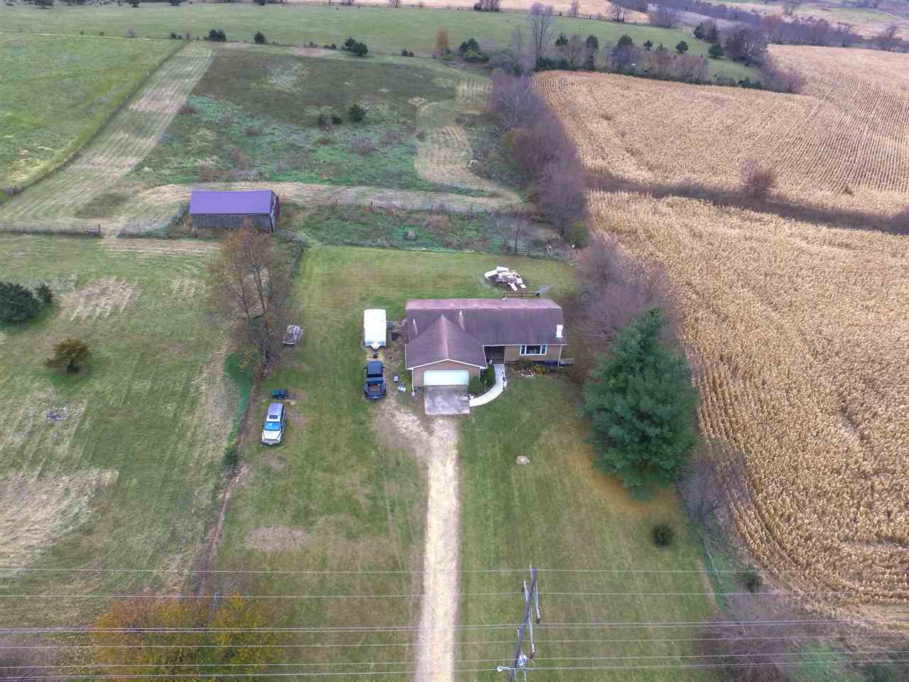 14500 Saunders Road Pecatonica, IL 61063 - Photo 2 of 19 a bird view of a house