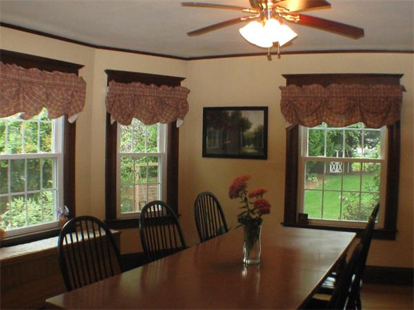 70 Hopkins Place Longmeadow, MA 01106 - Photo 5 of 26 a view of a dining room with furniture window and outside view