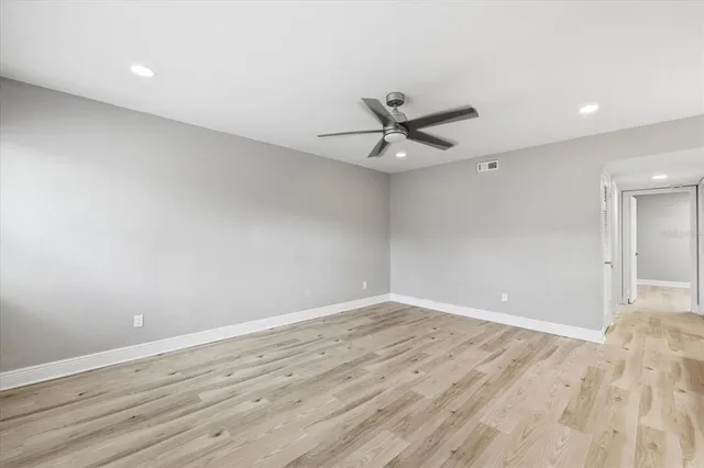 wooden floor in an empty room