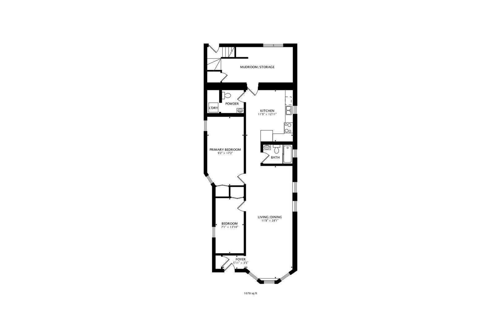 2911 North Talman Avenue, Unit 1 Chicago, IL 60618 - Photo 18 of 21 a picture of a room with a white wall