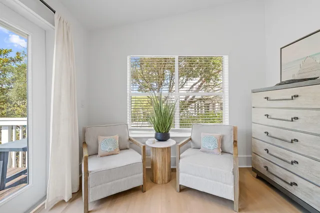 a view of a city from a balcony